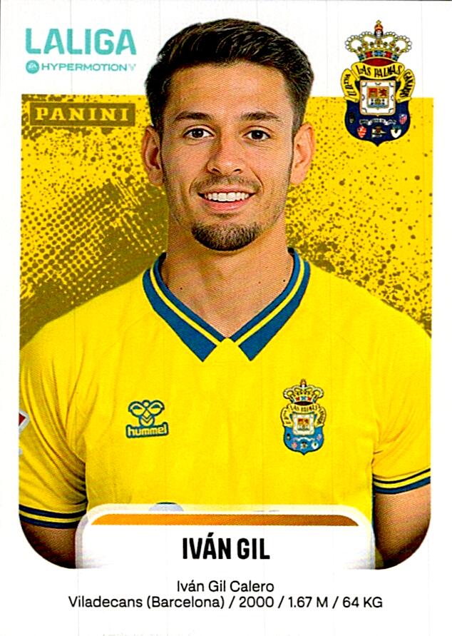 LALIGA HYPERMOTION 2025-26 IVAN GIL LAS PALMAS Nº260B