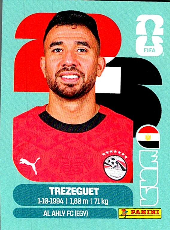 STICKERS FIFA WORLD CUP 2026 TREZEGUET NºEGY 19