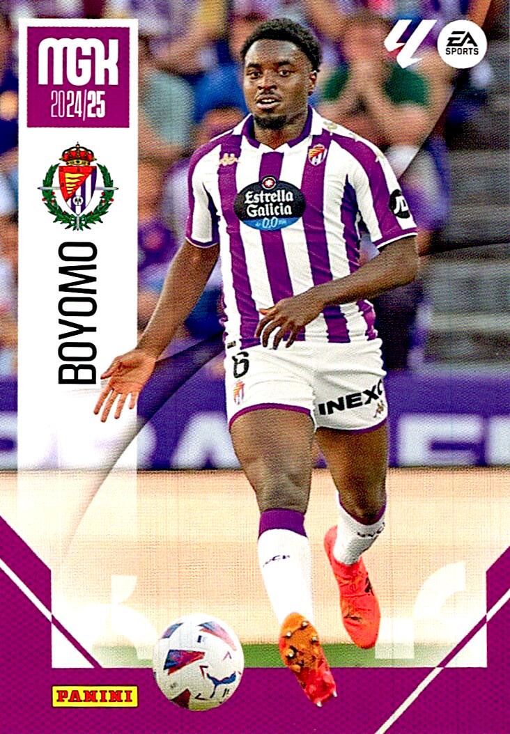 Megacracks 2024/2025 BOYOMO R. Valladolid CF Nº 349