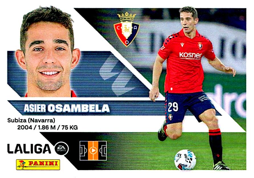 LIGA ESTE 2026/2027  CA OSASUNA ABEL OSAMBELA Nº10