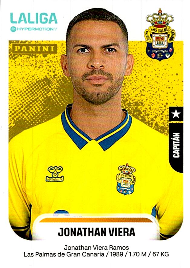 LALIGA HYPERMOTION 2025-26 JONATHAN VIERA LAS PALMAS Nº261