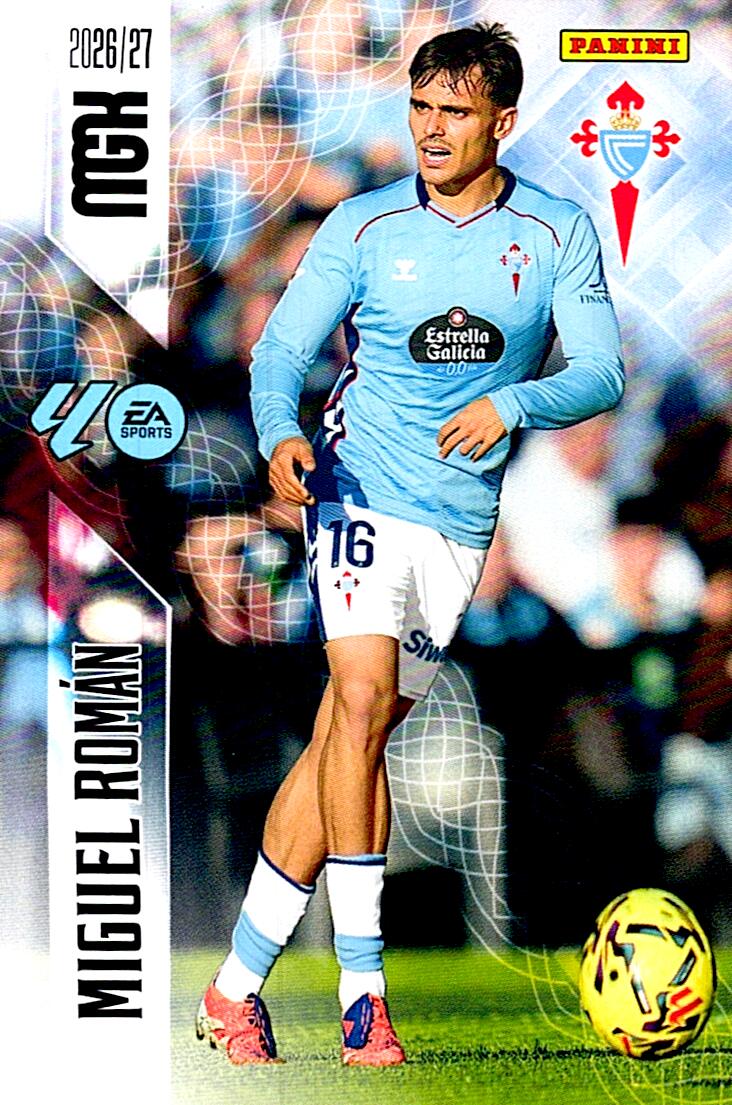 MEGACRACKS 2026/2027 MIGUEL ROMÁN RC CELTA Nº119