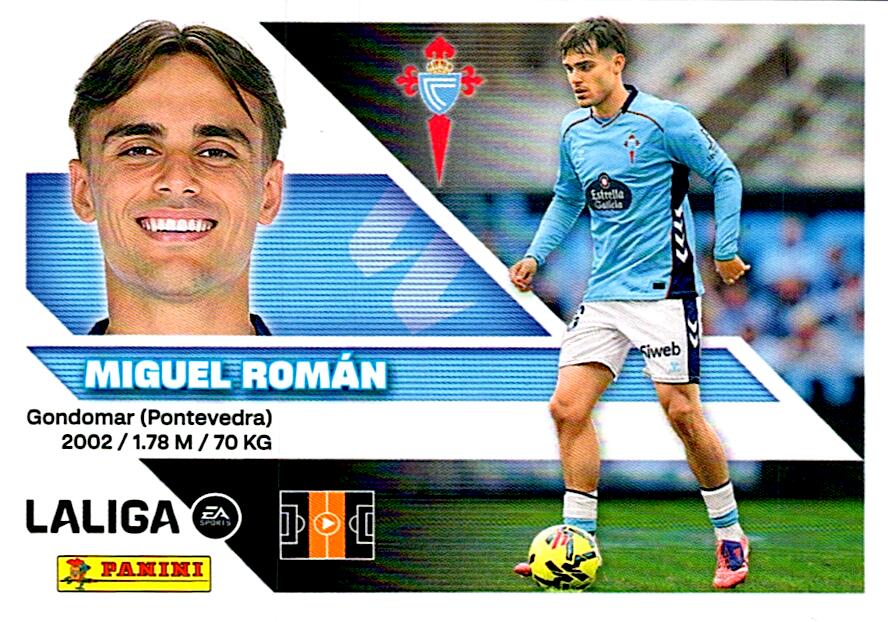 LIGA ESTE 2026/2027 MIGUEL ROMAN RC CELTA Nº12