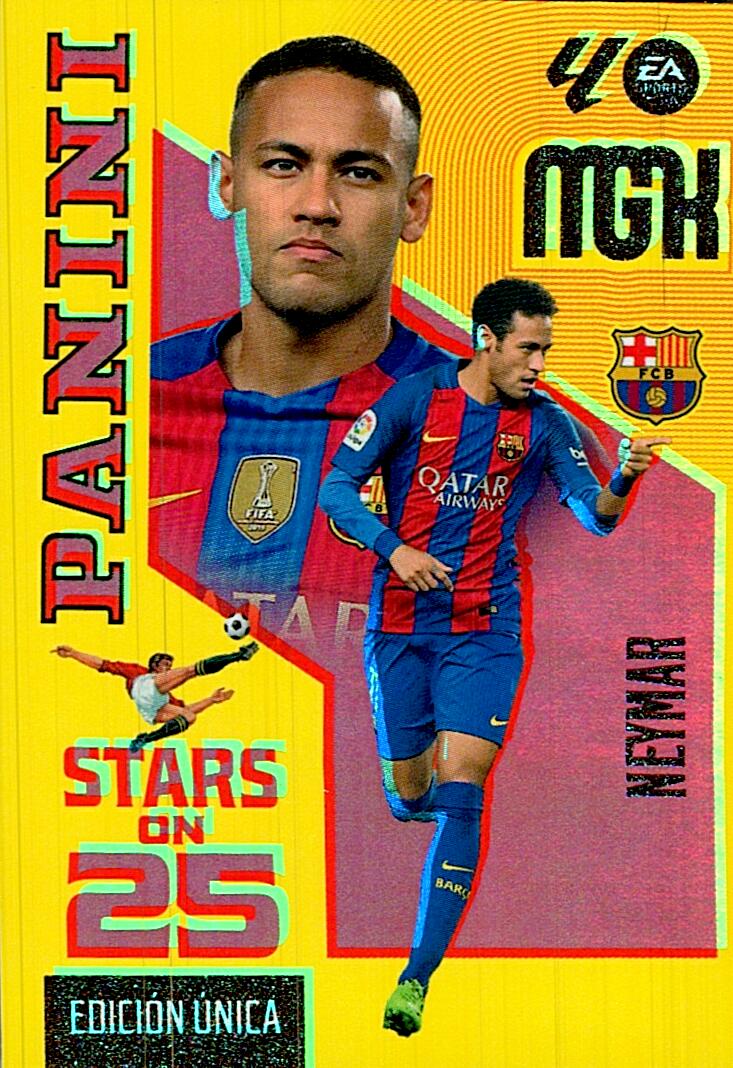 MEGACRACKS 2026/2027 STARS ON 25 NEYMAR FC BARCELONA Nº446
