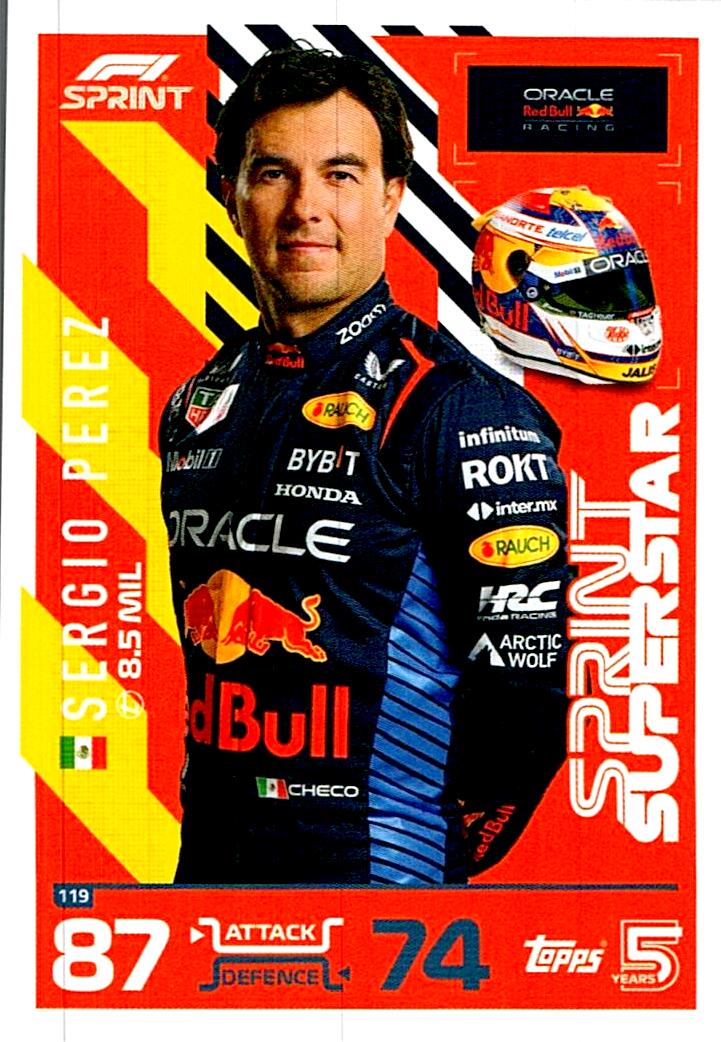 TOPPS TURBO ATTAX 2024 Nº119