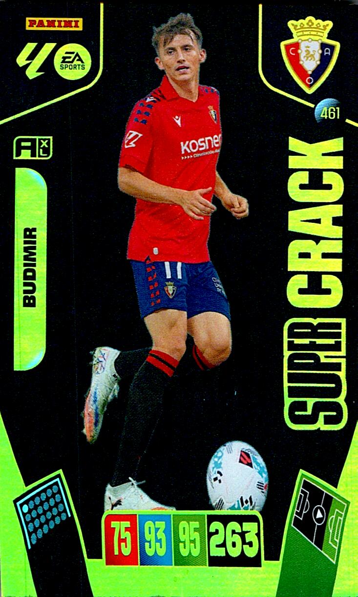 ADRENALYN LA LIGA 2025/2026 BUDIMIR SUPER CRACK Nº461
