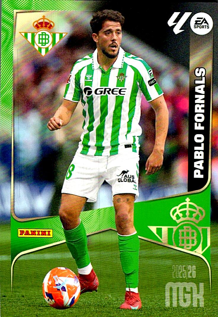 MEGACRACKS 2025/2026 REAL BETIS PABLO FORNALS Nº102