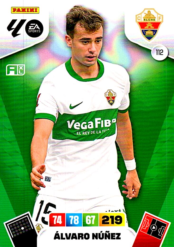 ADRENALYN LA LIGA 2025/2026 ALVARO NUÑEZ ELCHE CF Nº112