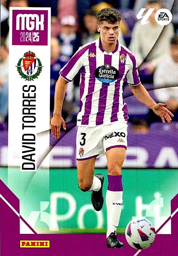 Megacracks 2024/2025 DAVID TORRES R. Valladolid CF Nº 350
