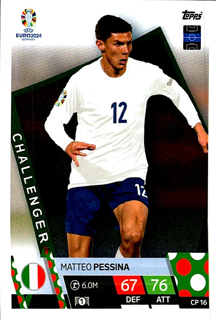 TOPPS UEFA EURO 2024 MATTEO PESSINA CHALLENGER CP 16
