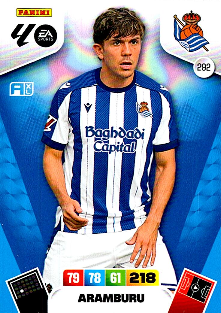 ADRENALYN LA LIGA 2025/2026 ARAMBURU REAL SOCIEDAD Nº292