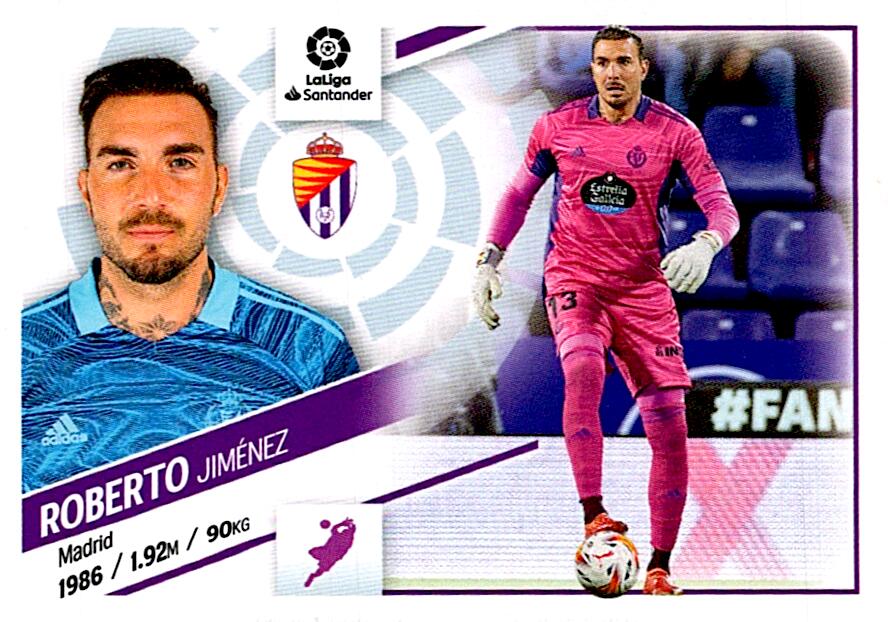 Cromo Liga Este 2022/2023 ROBERTO R. VALLADOLID CF Nº4