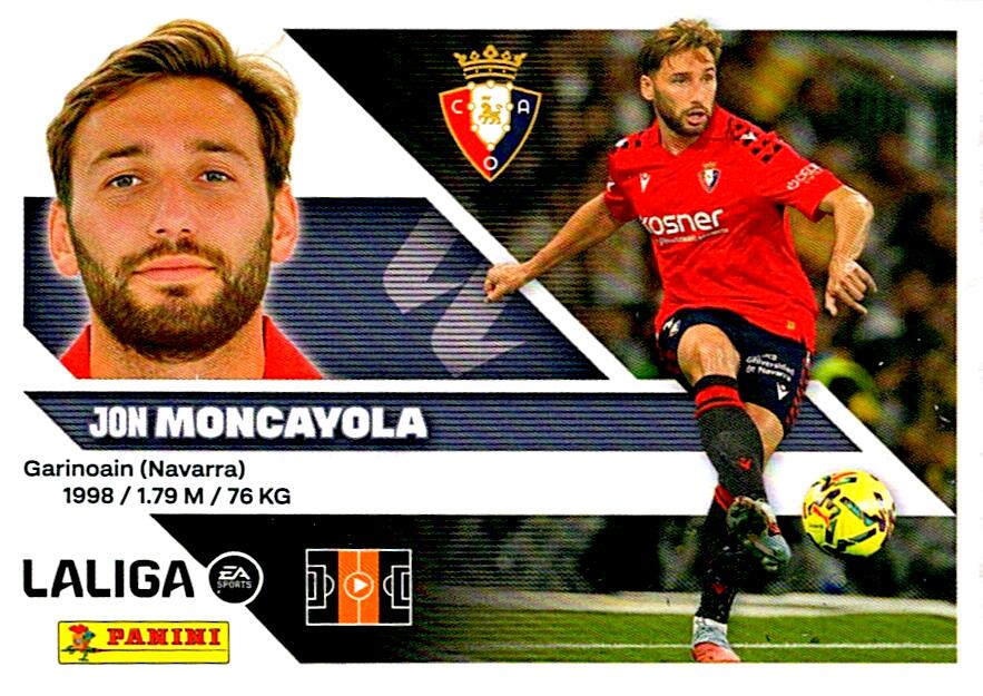 LIGA ESTE 2026/2027  CA OSASUNA ABEL MONCAYOLA Nº12