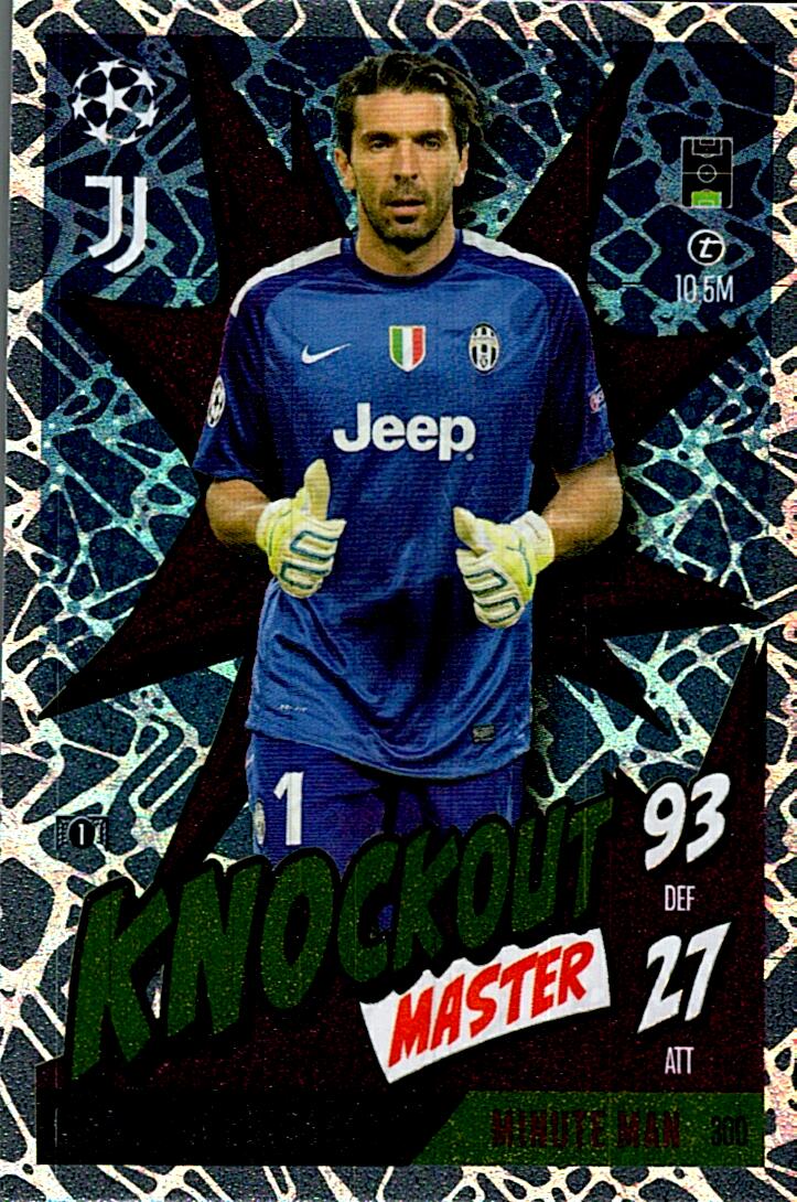 Match Attax Extra 2025 Gianluigi Buffón Knockout Master nº300