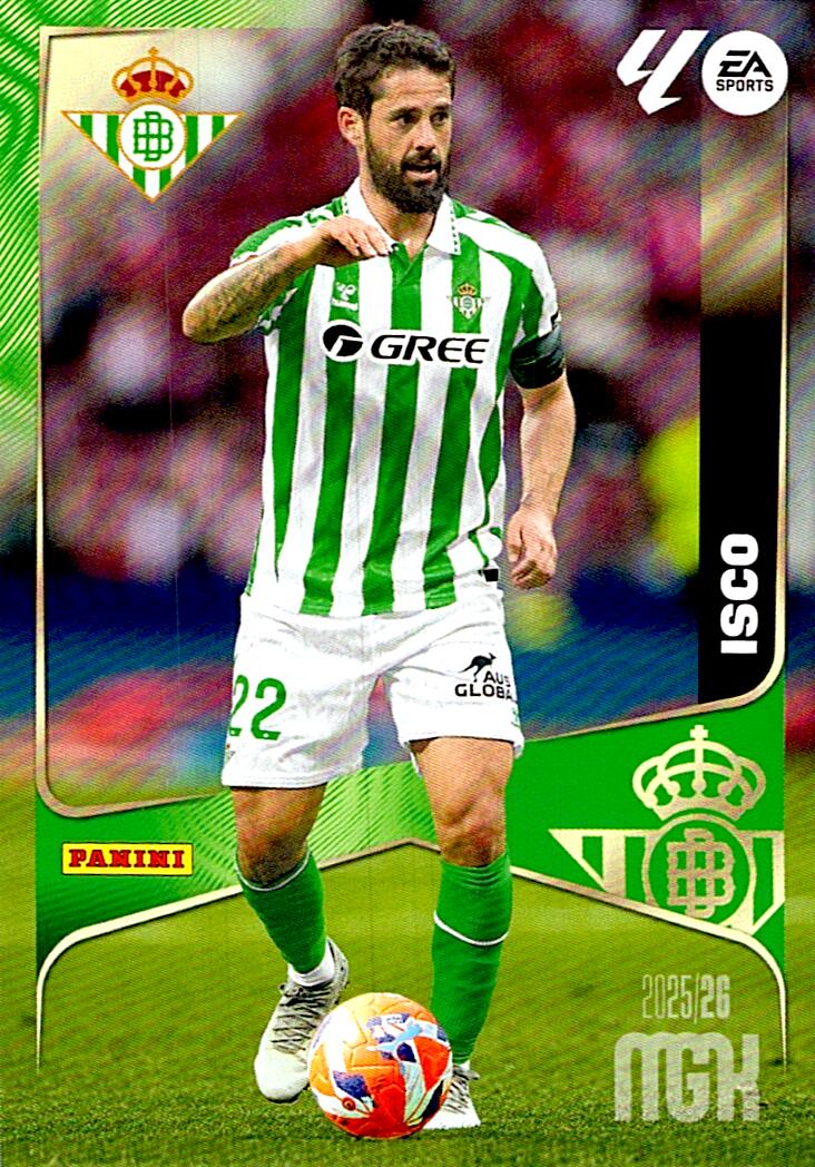 MEGACRACKS 2025/2026 REAL BETIS ISCO Nº103