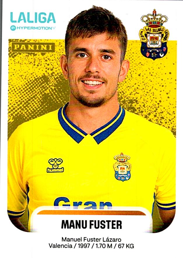 LALIGA HYPERMOTION 2025-26 MANU FUSTER LAS PALMAS Nº263