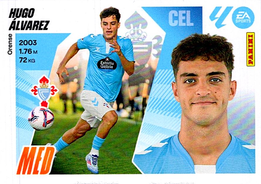 LIGA ESTE 2025/2026 RC CELTA HUGO ALVAREZ Nº14