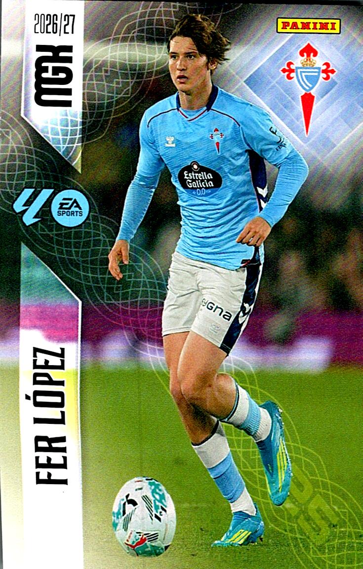 MEGACRACKS 2026/2027 FER LÓPEZ RC CELTA Nº121