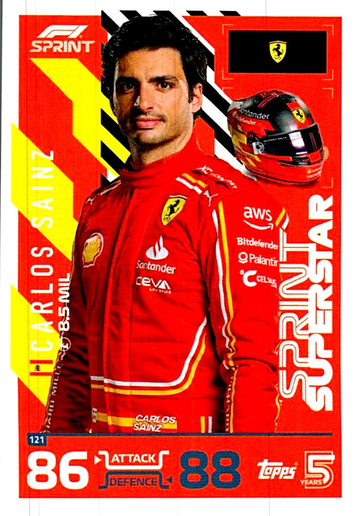 TOPPS TURBO ATTAX 2024 Nº121