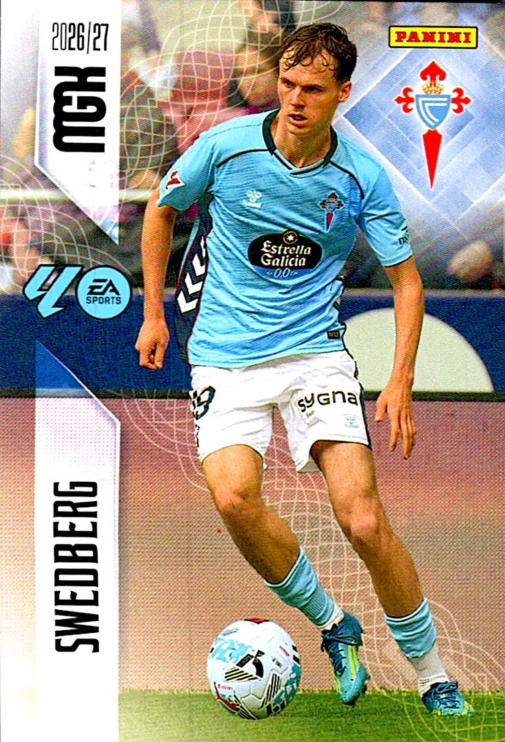 MEGACRACKS 2026/2027 SWEDBERG RC CELTA Nº122
