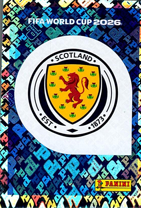 STICKERS FIFA WORLD CUP 2026 ESCUDO NºSCO 1