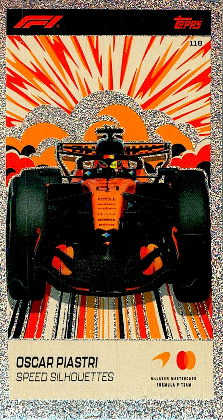 TURBO ATTAX FORMULA 1 2026 OSCAR PIASTRI Nº118