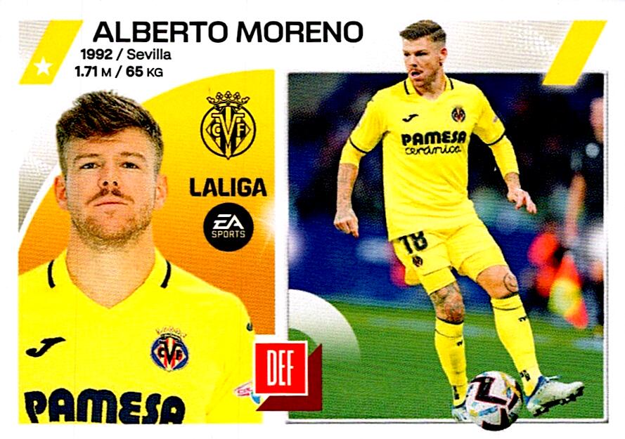 LIGA ESTE 2023/24 ALBERTO MORENO VILLARREAL CF 9