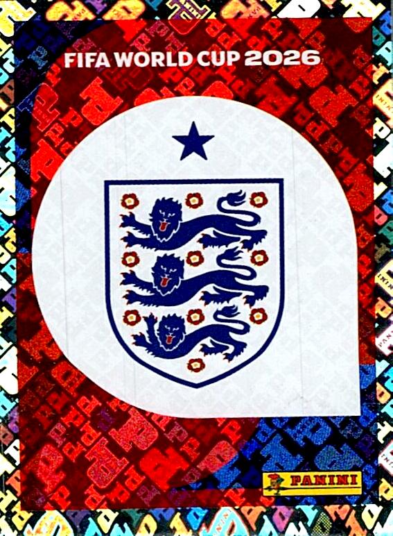 STICKERS FIFA WORLD CUP 2026 ESCUDO NºENG 1