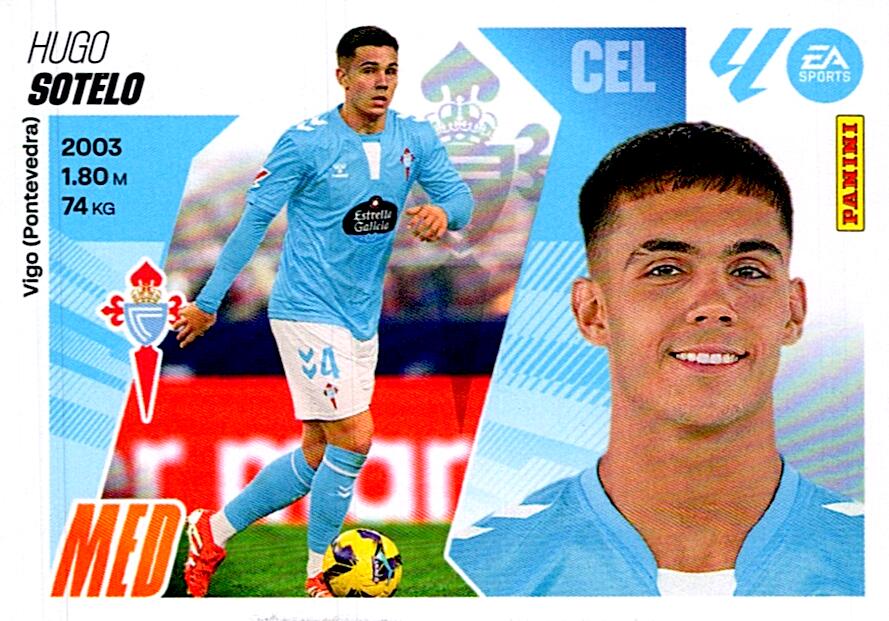 LIGA ESTE 2025/2026 RC CELTA SOTELO Nº15