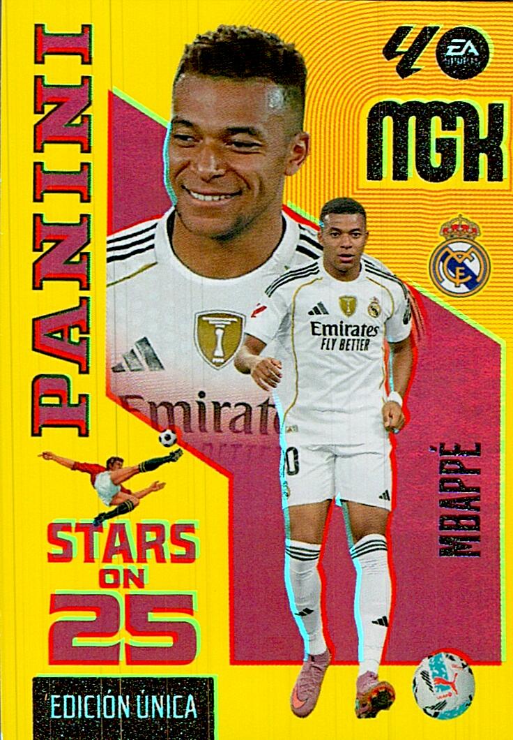 MEGACRACKS 2026/2027 STARS ON 25 MBAPPÉ REAL MADRID Nº450