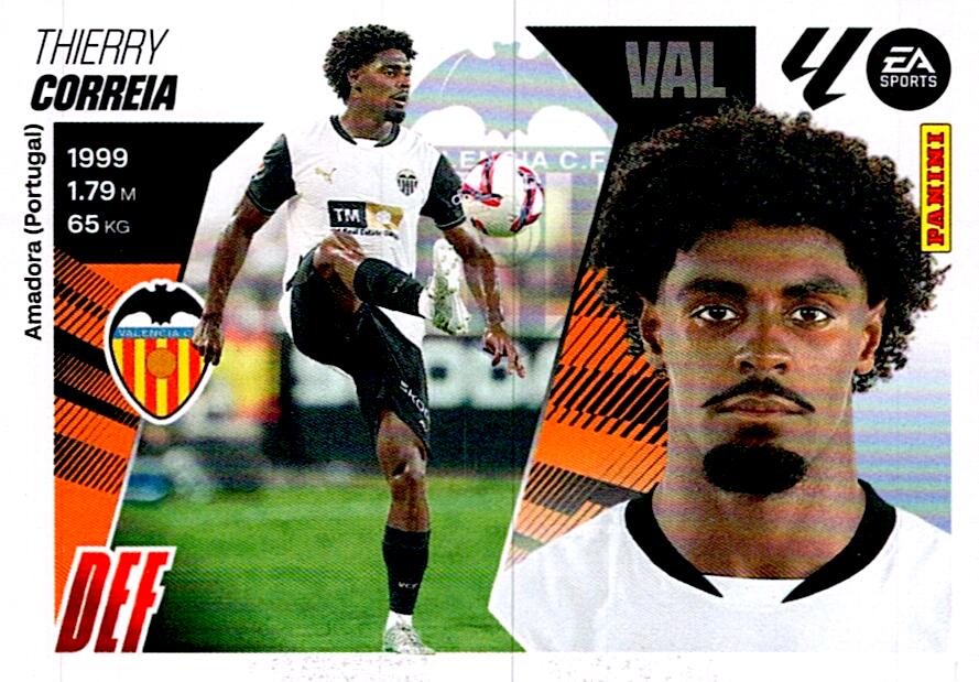 LIGA ESTE 2025/2026 VALENCIA CF CORREIA Nº5A