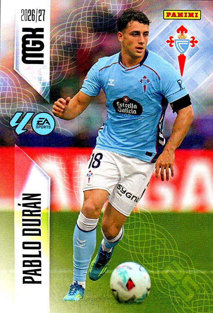 MEGACRACKS 2026/2027 PABLO DURÁN RC CELTA Nº123