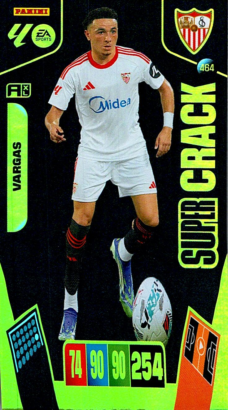 ADRENALYN LA LIGA 2025/2026 VARGAS SUPER CRACK Nº464
