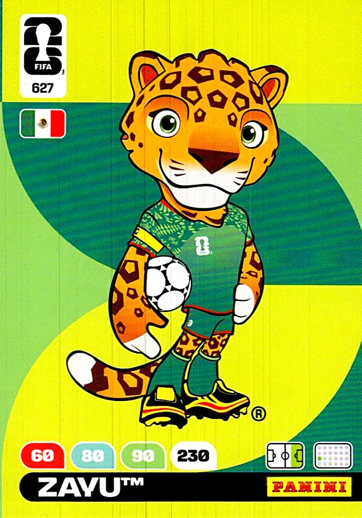 ADRENALYN WORLD CUP 2026 ZAYU Nº627