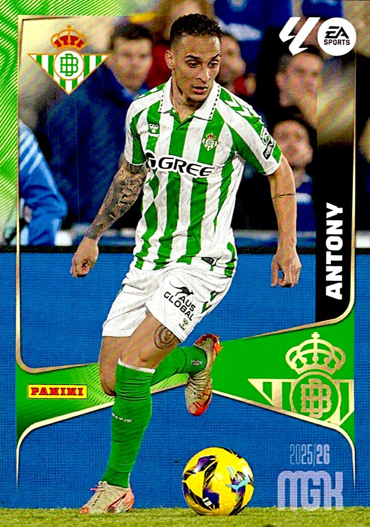 MEGACRACKS 2025/2026 REAL BETIS ANTONY Nº105