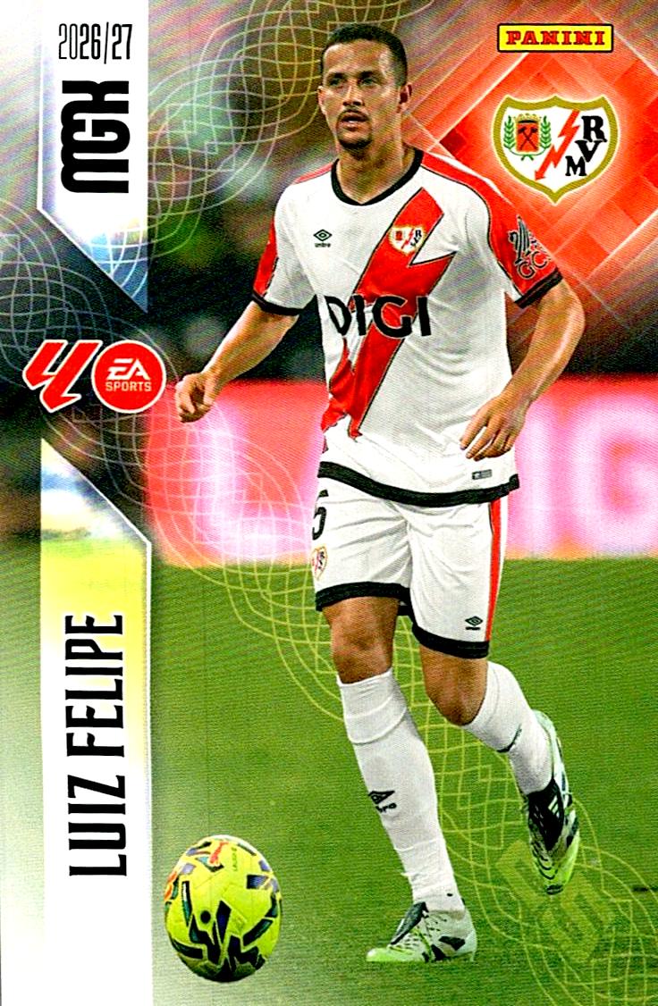MEGACRACKS 2026/2027 LUIZ FELIPE RAYO VALLECANO Nº296