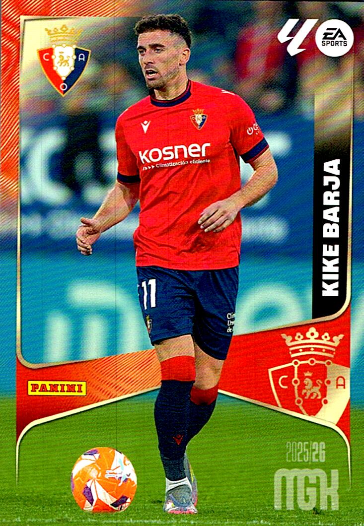 MEGACRACKS 2025/2026 KIKE BARJA CA OSASUNA Nº268