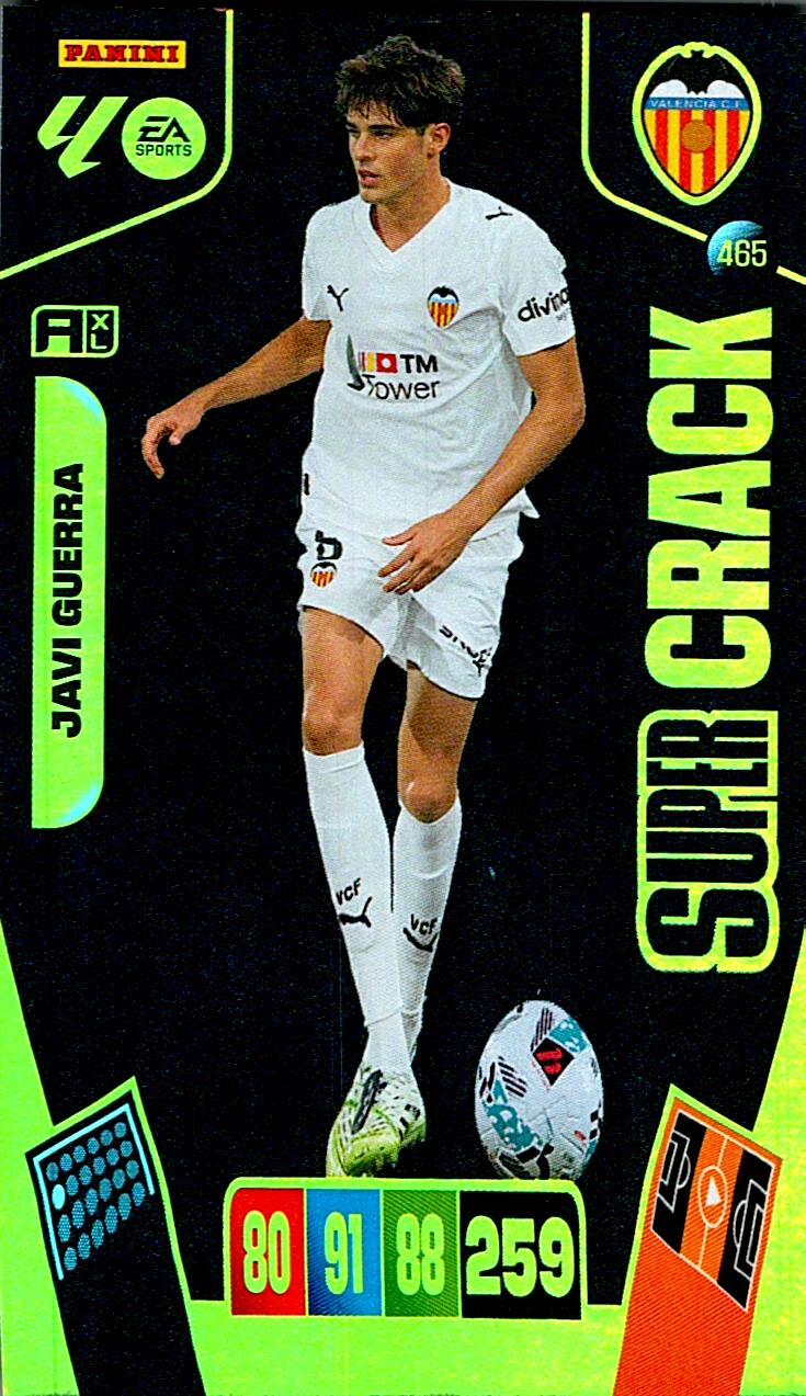 ADRENALYN LA LIGA 2025/2026 JAVI GUERRA SUPER CRACK Nº465