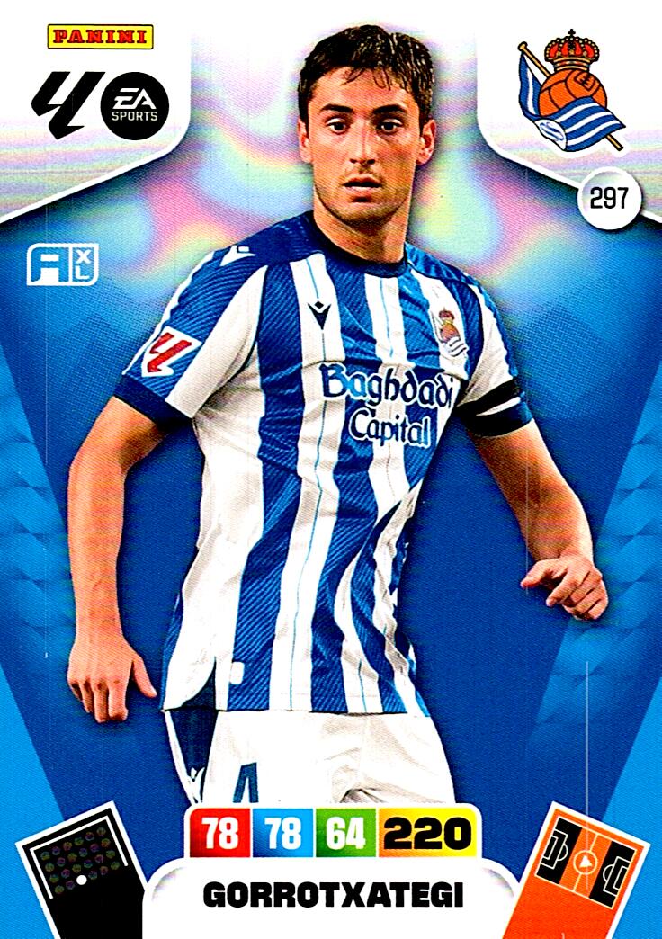 ADRENALYN LA LIGA 2025/2026 GORROTXATEGI REAL SOCIEDAD Nº297