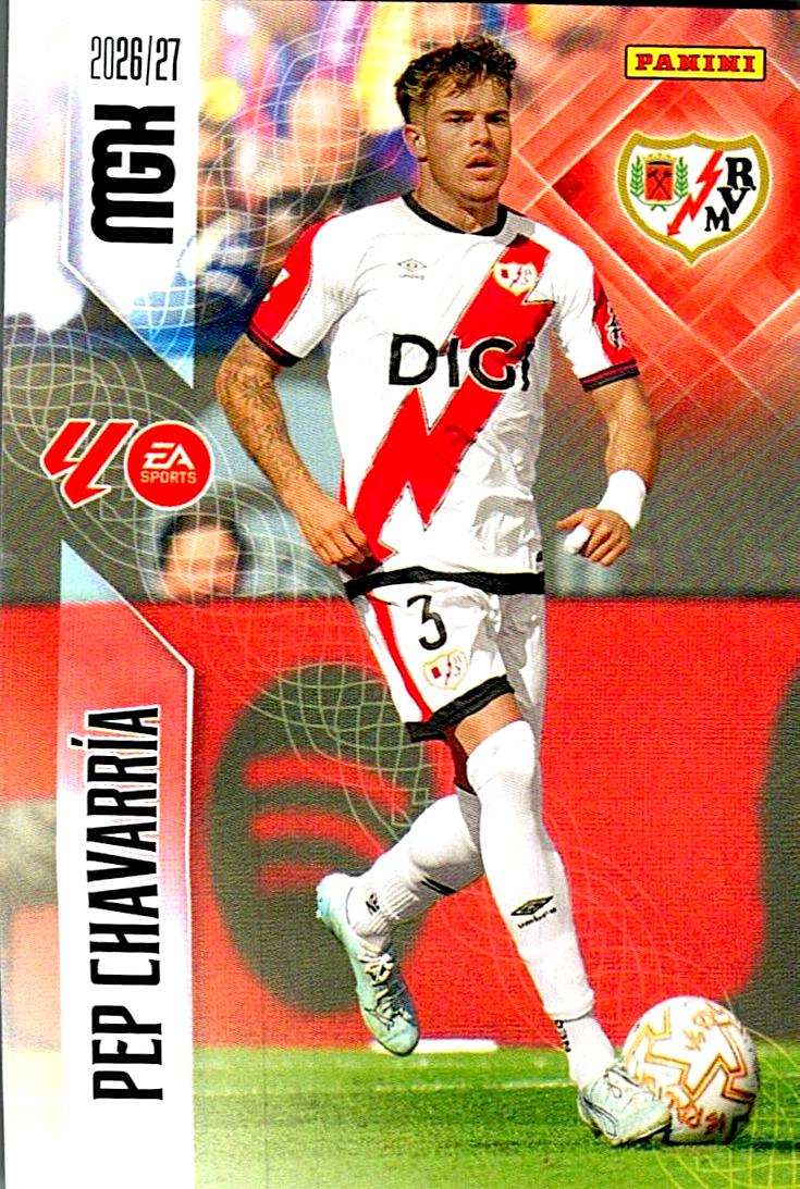 MEGACRACKS 2026/2027 PEP CHAVARRÍA RAYO VALLECANO Nº297