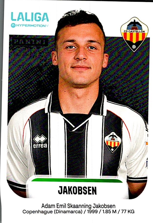 LALIGA HYPERMOTION 2025-26 JAKOBSEN CASTELLON Nº115A