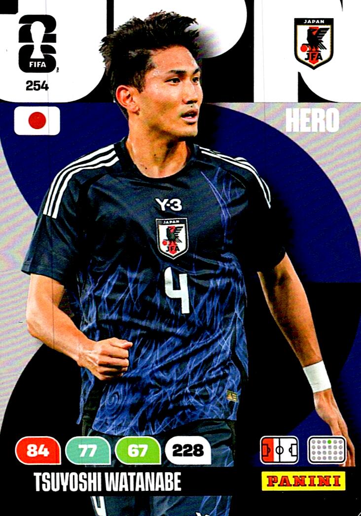 ADRENALYN WORLD CUP 2026 TSUYOSHI WATANABE JAPAN Nº254