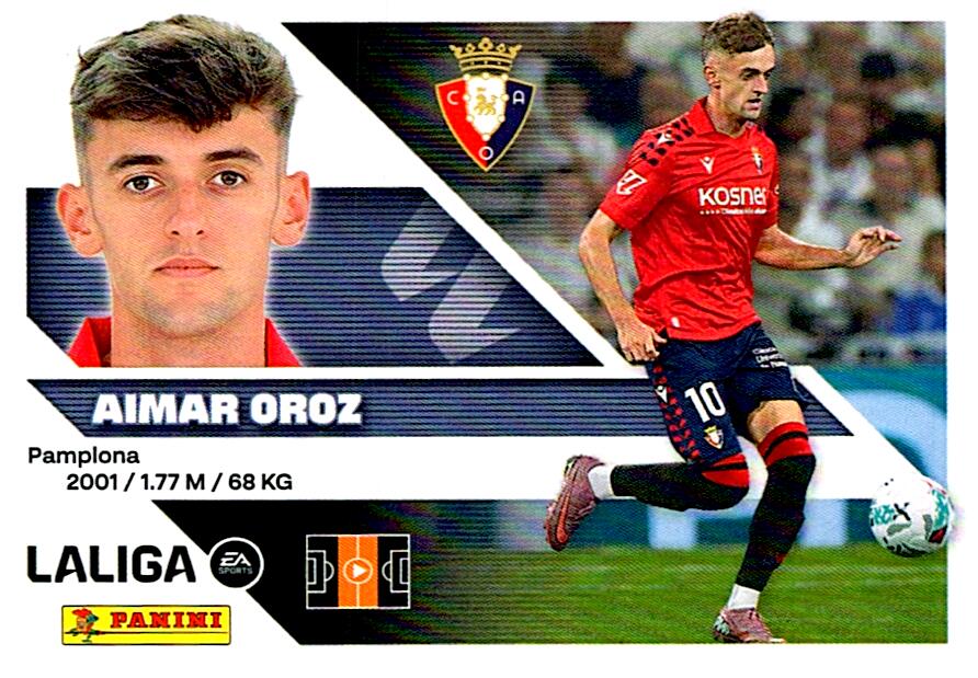 LIGA ESTE 2026/2027  CA OSASUNA AIMAR OROZ Nº15