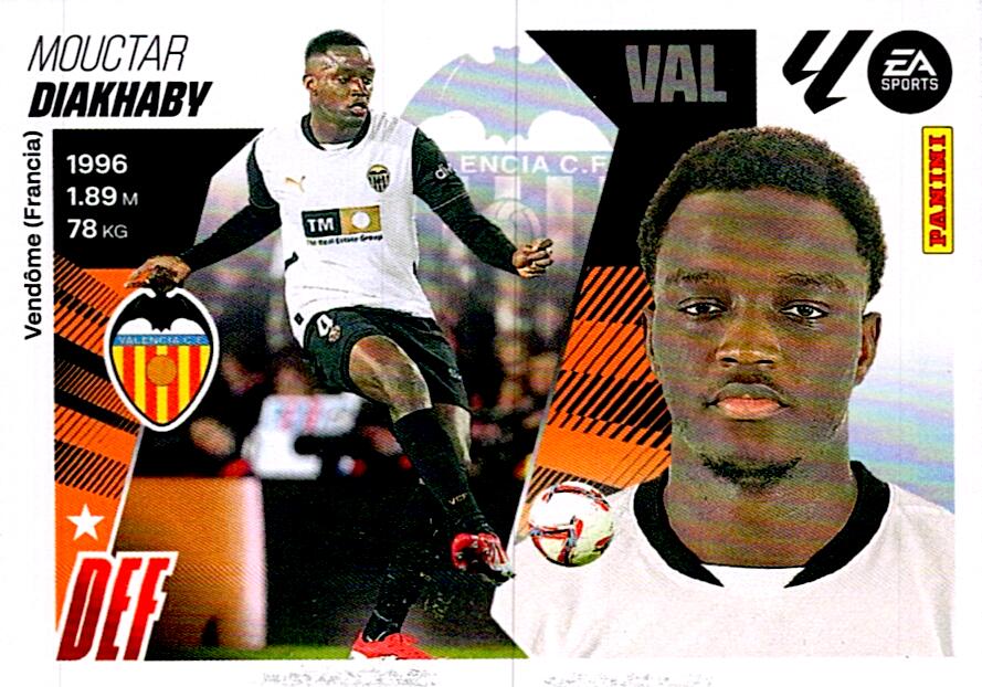 LIGA ESTE 2025/2026 VALENCIA CF DIAKHABY Nº7