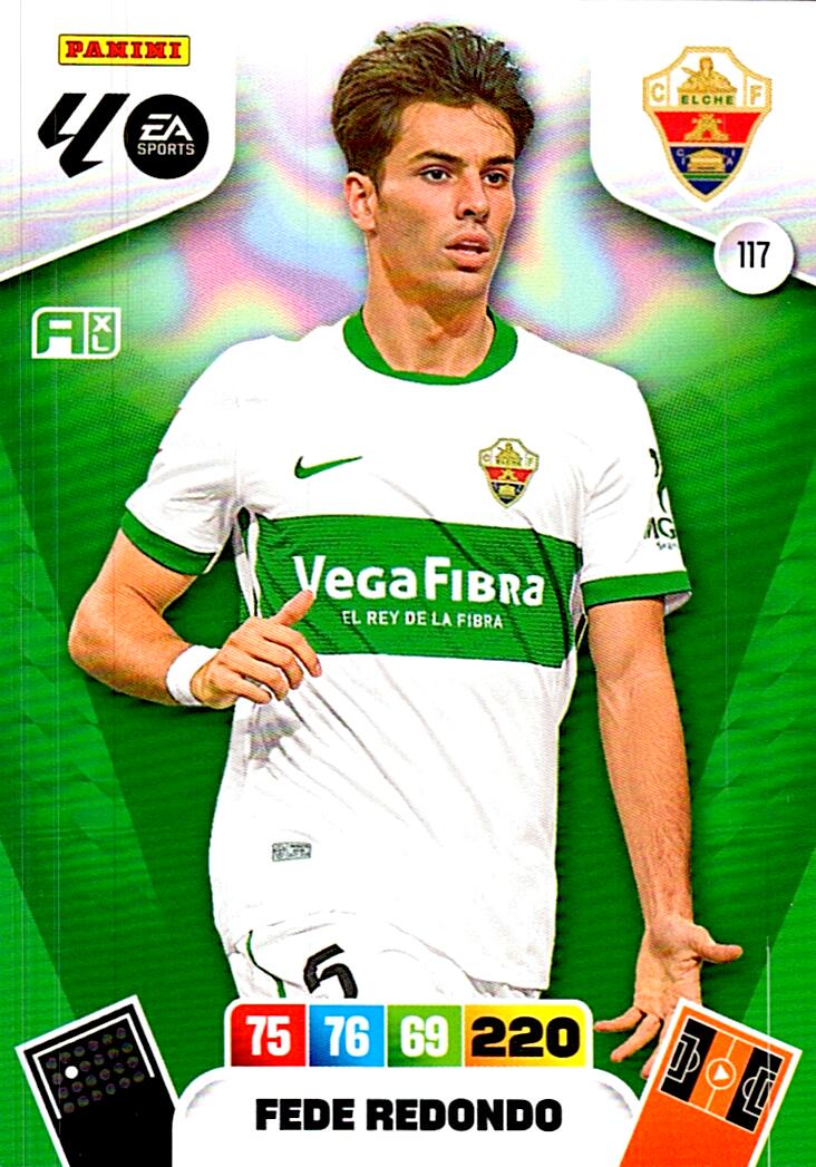 ADRENALYN LA LIGA 2025/2026 FEDE REDONDO ELCHE CF Nº117