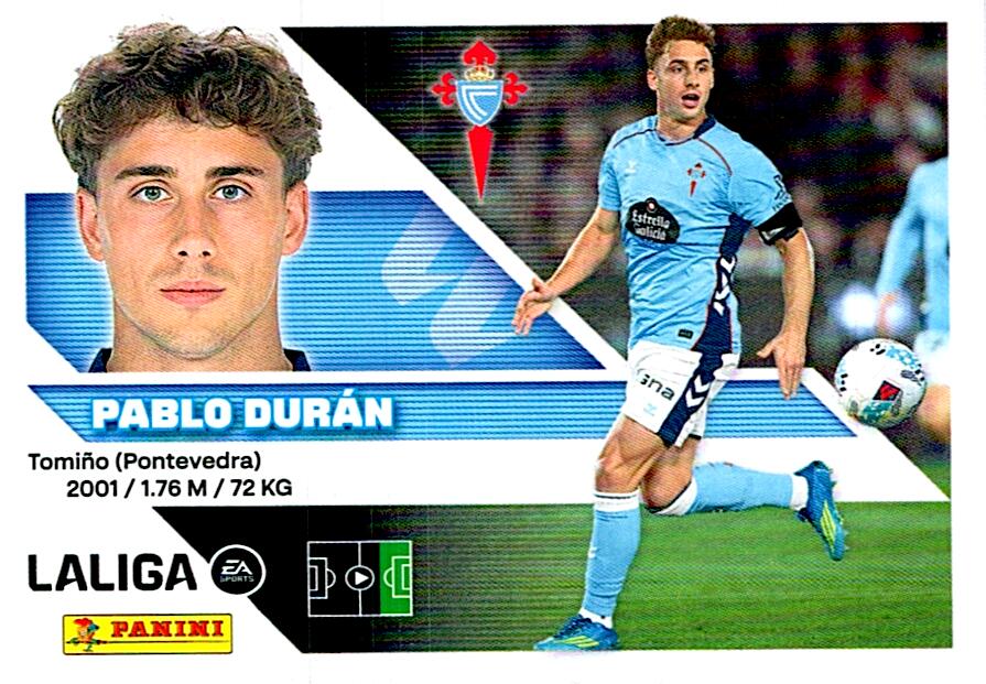 LIGA ESTE 2026/2027 PABLO DURAN RC CELTA Nº18A