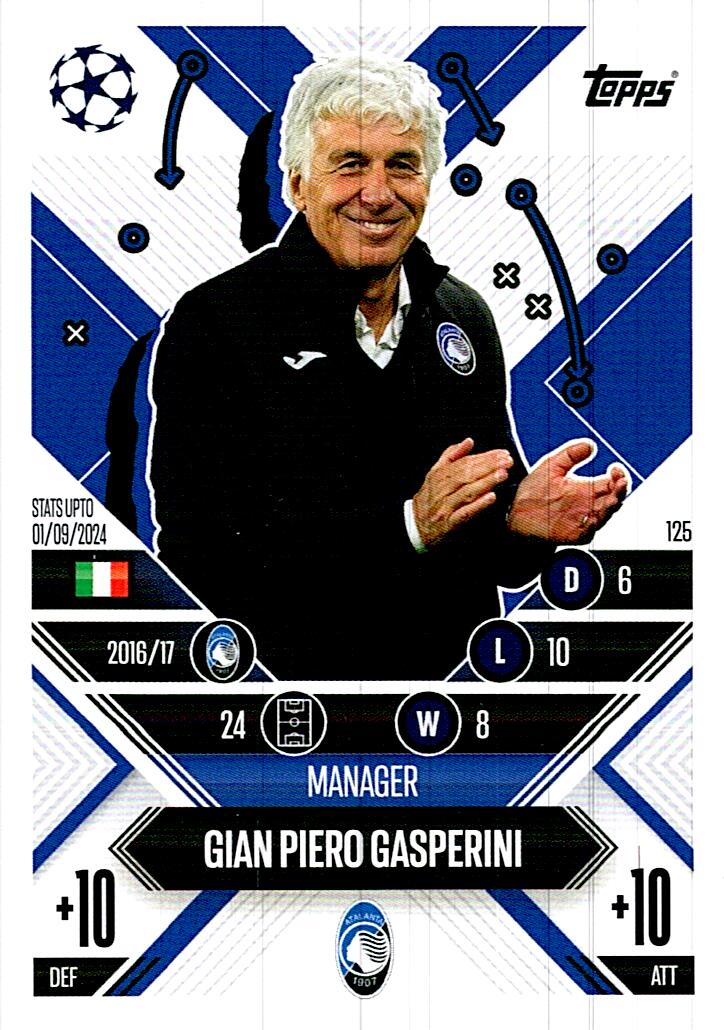 Match Attax Extra 2025 Gian Piero Gasperini nº125