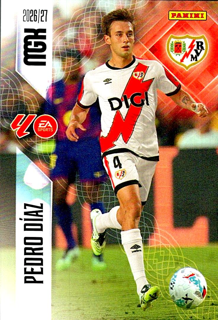 MEGACRACKS 2026/2027 PEDRO DÍAZ RAYO VALLECANO Nº298