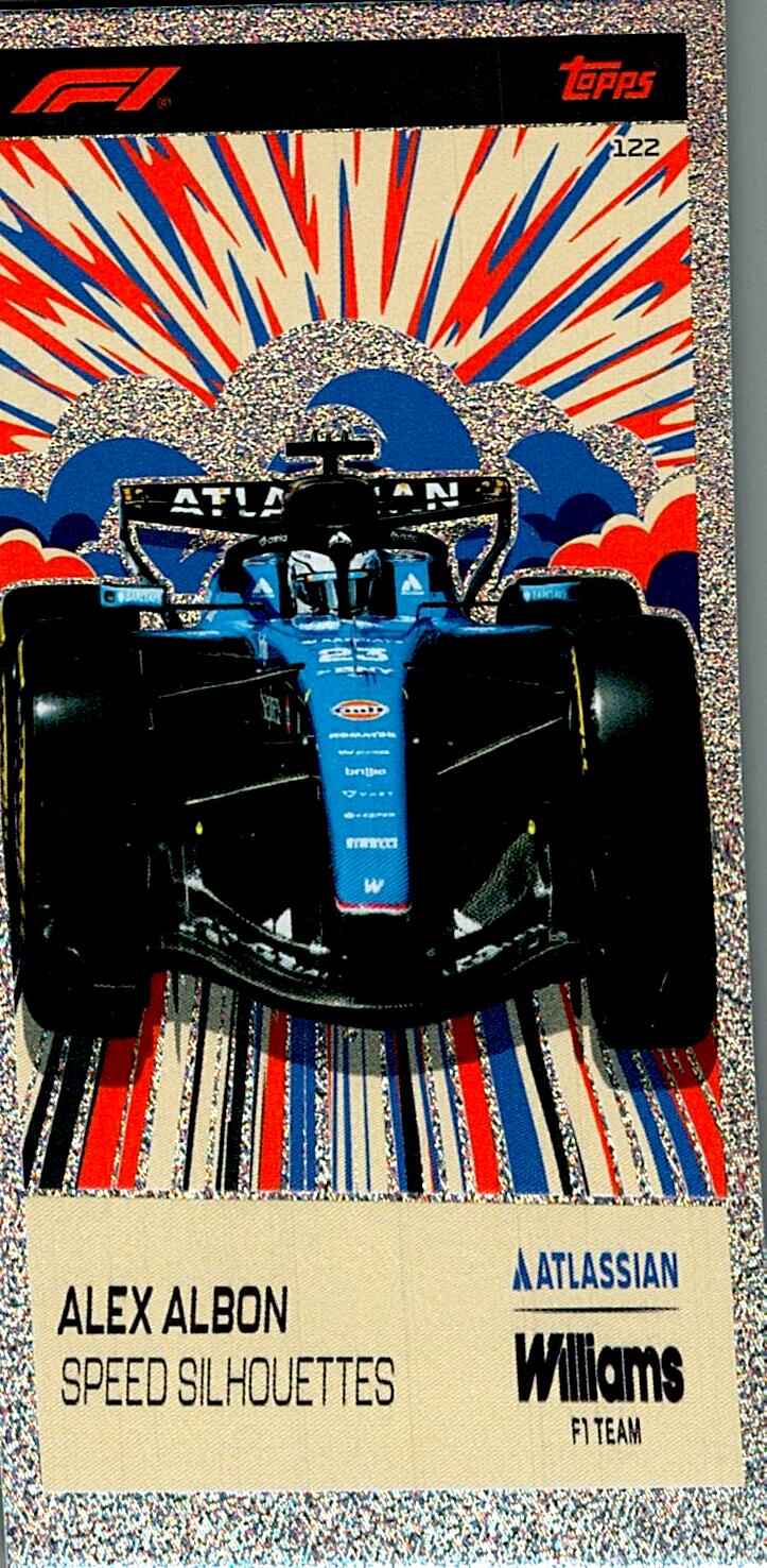 TURBO ATTAX FORMULA 1 2026 ALEX ALBON  Nº122