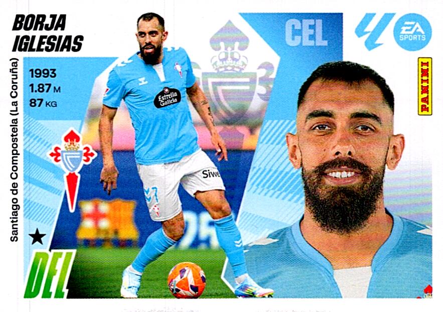 LIGA ESTE 2025/2026 RC CELTA BORJA IGLESIAS Nº19